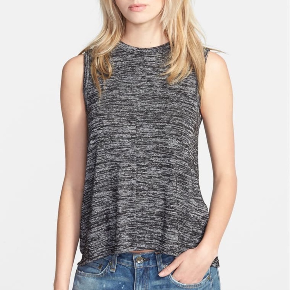 Rag & Bone 'Nicole' Split Back Tank - size: xs